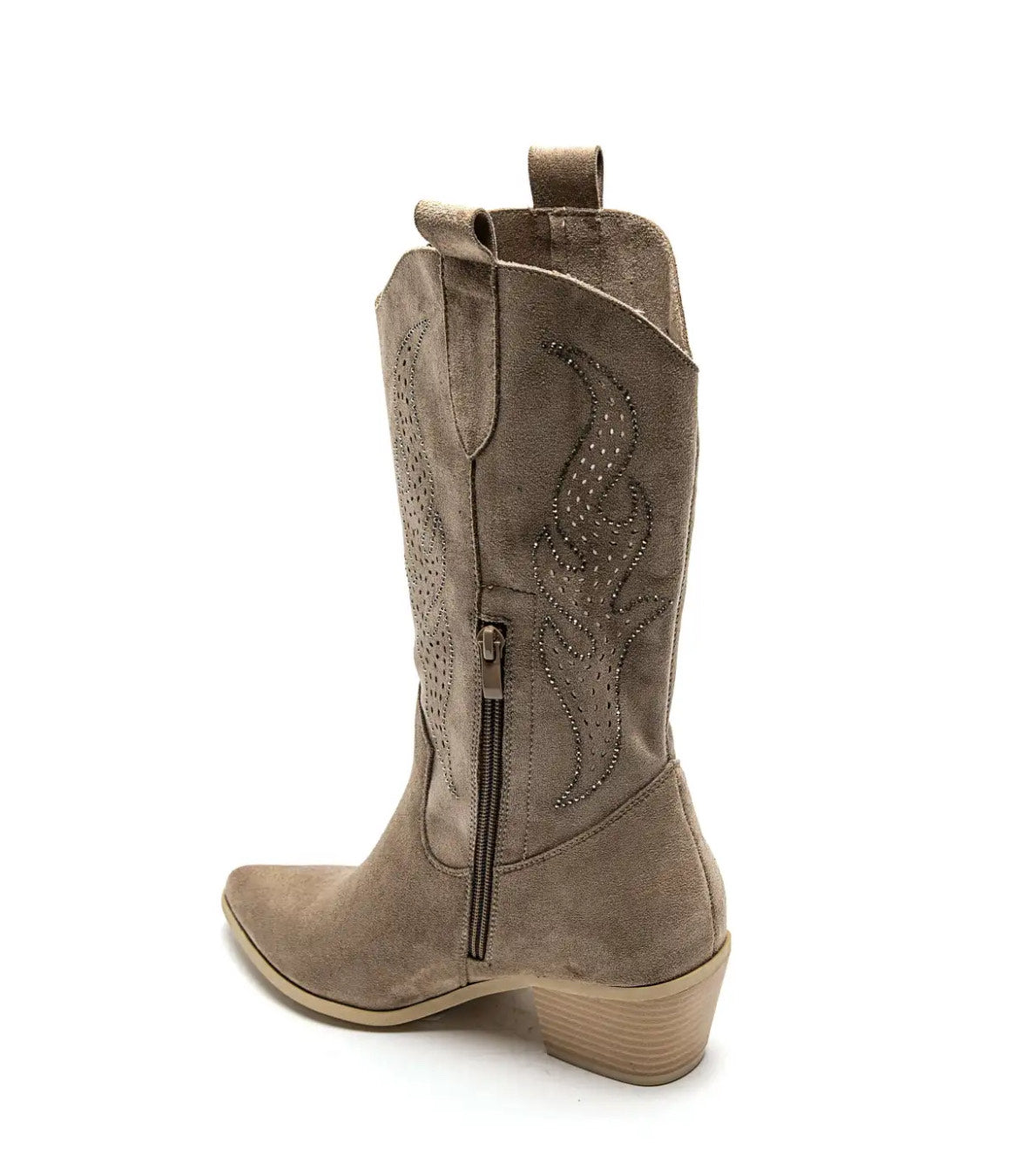 Botas Cowboy Beige