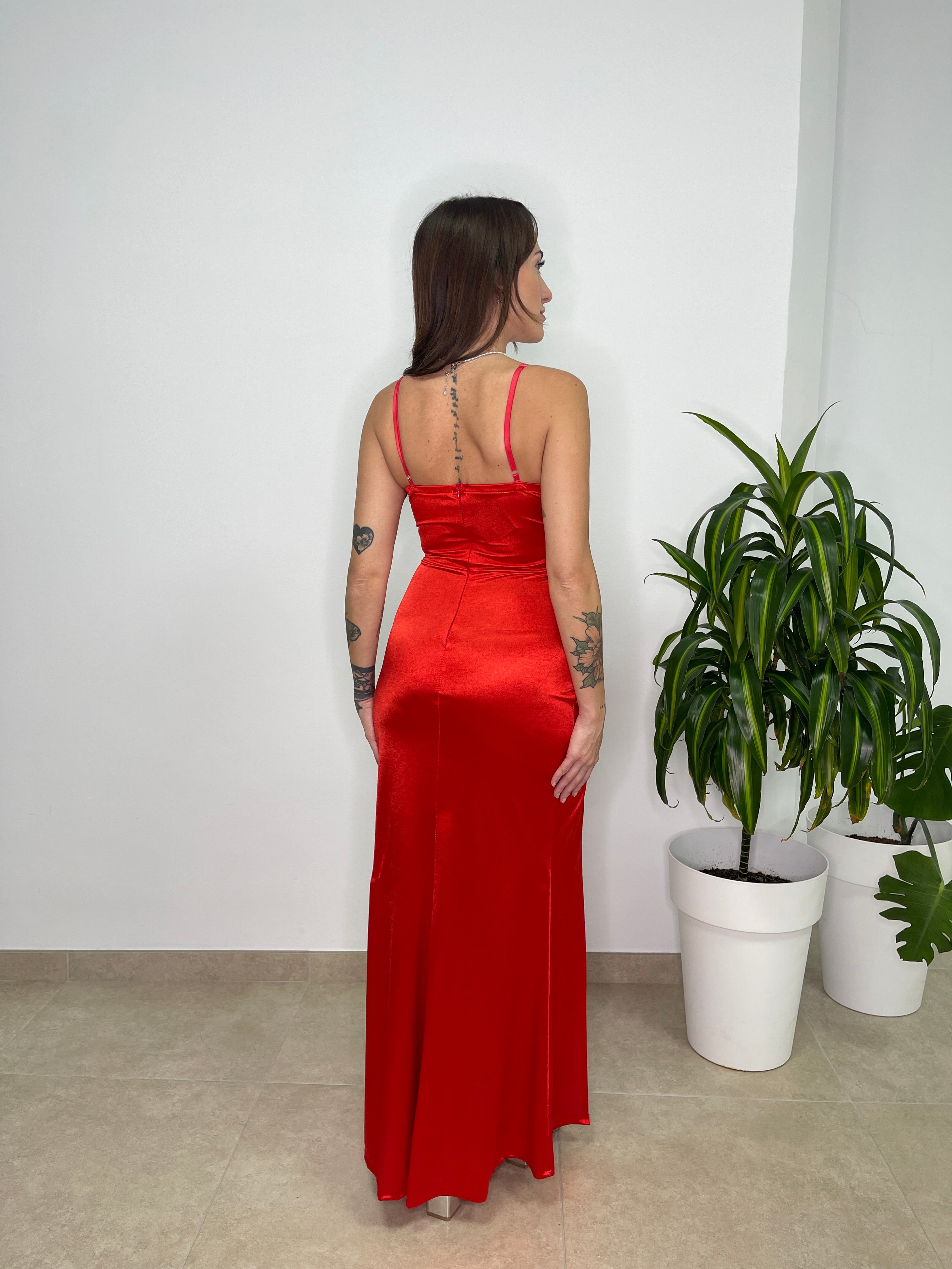 Vestido Perséfone Rojo